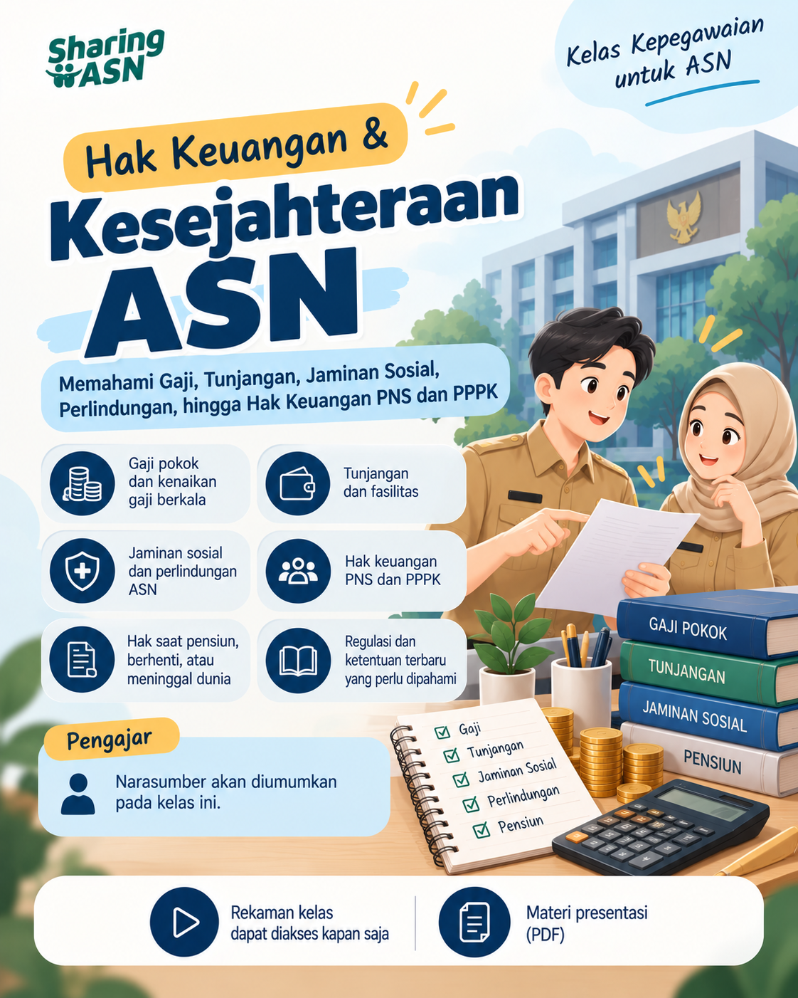 Poster Hak Keuangan & Kesejahteraan ASN